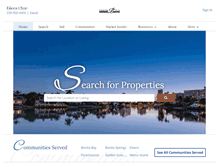Tablet Screenshot of eileensellsbonitabayhomes.com